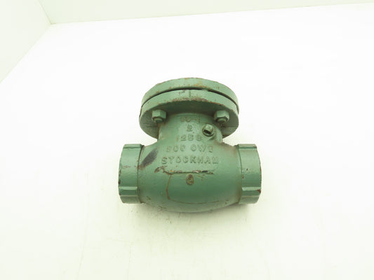 Stockham 2" Steel Flanged Swing Check Valve 125S 200 WOG