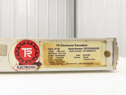 TR Electronic LP 38 Linear Digital Scale Encoder 1000mm 39" Travel Transducer