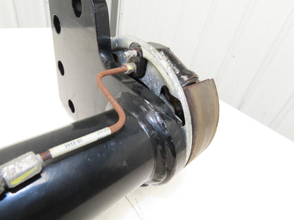 Landoll Front Axle Hub & Brake Assembly Removed From LSC30 Stand On Forklift