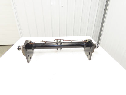 Landoll Front Axle Hub & Brake Assembly Removed From LSC30 Stand On Forklift