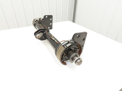 Landoll Front Axle Hub & Brake Assembly Removed From LSC30 Stand On Forklift