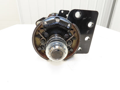 Landoll Front Axle Hub & Brake Assembly Removed From LSC30 Stand On Forklift