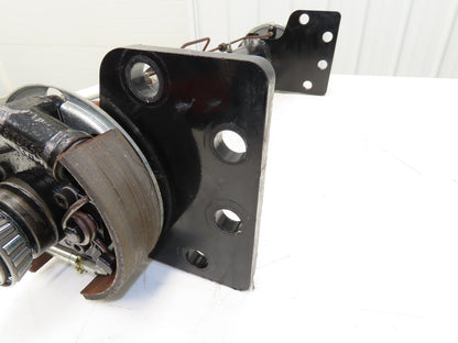 Landoll Front Axle Hub & Brake Assembly Removed From LSC30 Stand On Forklift