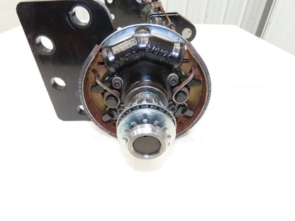 Landoll Front Axle Hub & Brake Assembly Removed From LSC30 Stand On Forklift