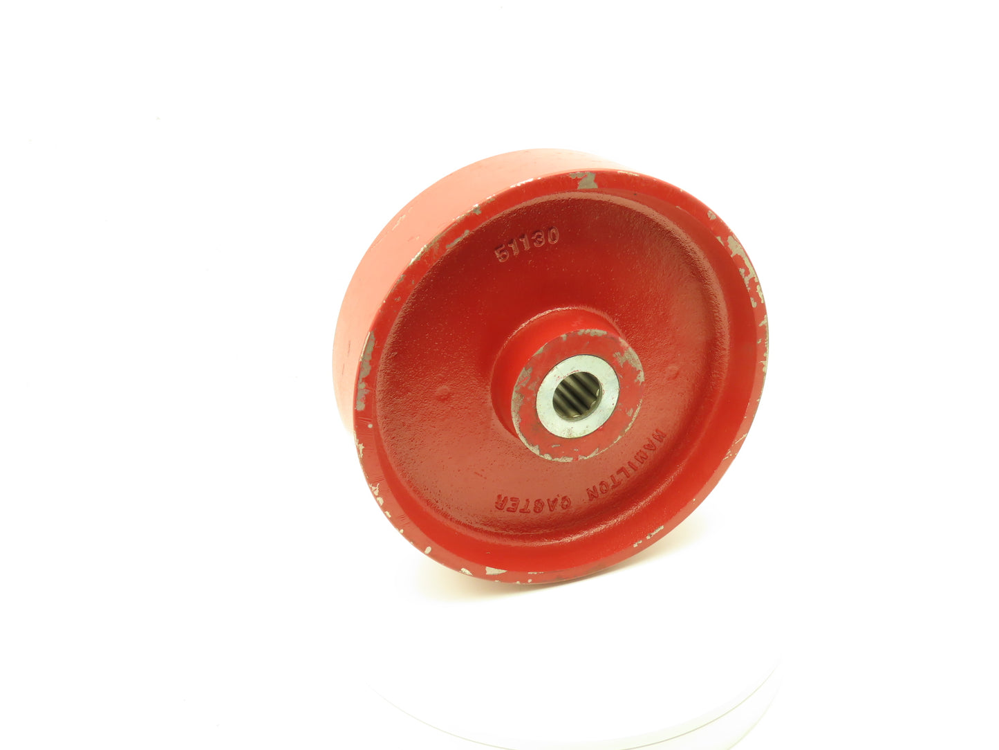 Hamilton W-1130-M Cast Iron Steel Caster Wheel 11"x 3"W x 1-1/4" Bore 51130