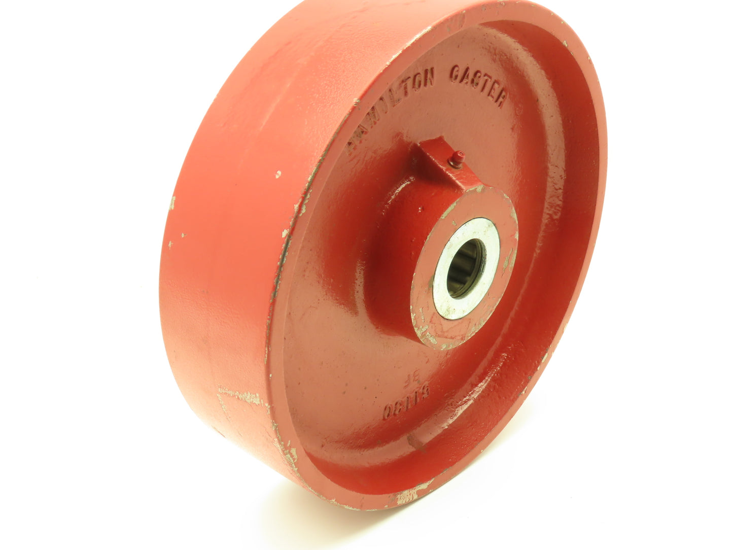 Hamilton W-1130-M Cast Iron Steel Caster Wheel 11"x 3"W x 1-1/4" Bore 51130