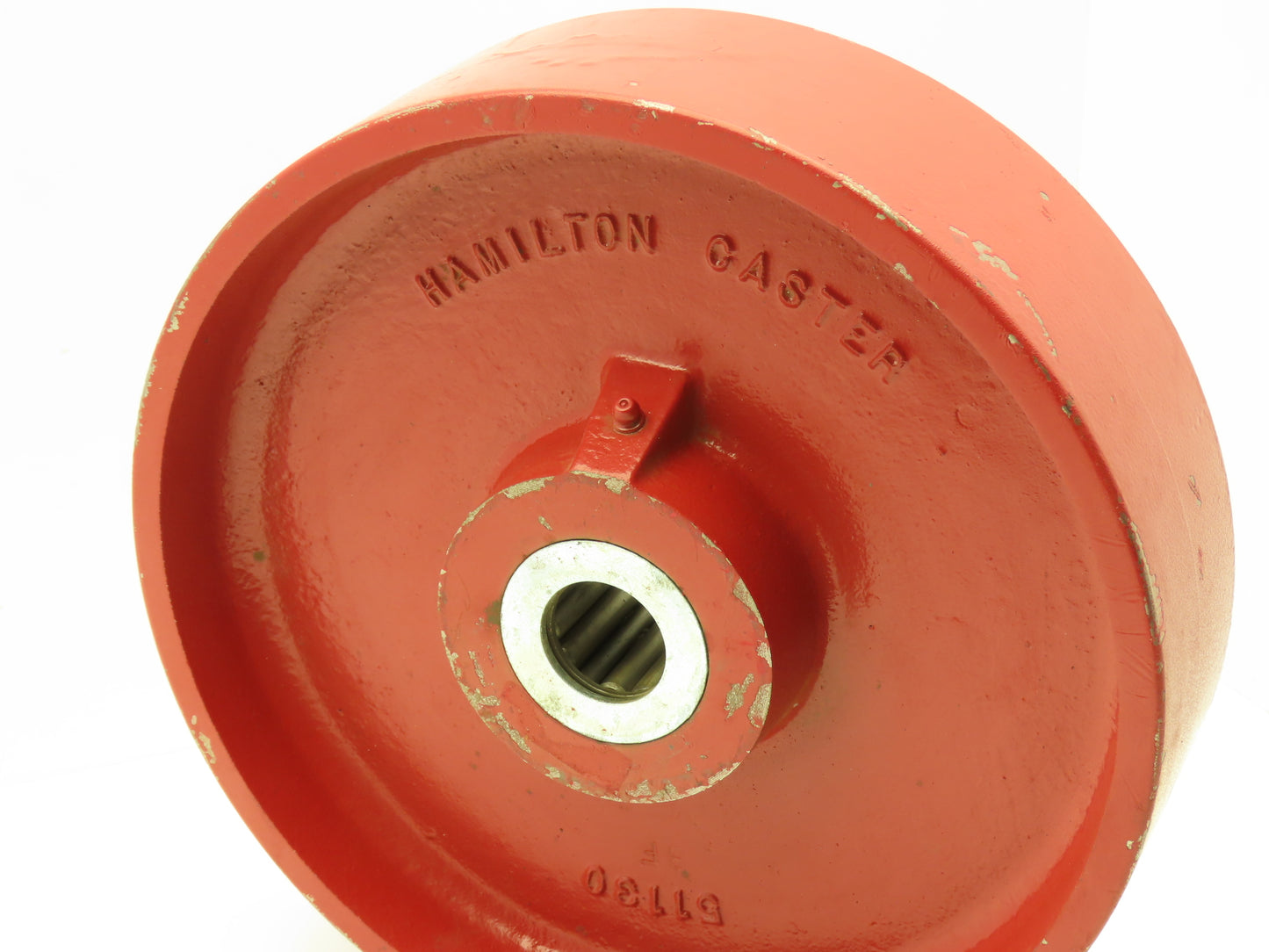 Hamilton W-1130-M Cast Iron Steel Caster Wheel 11"x 3"W x 1-1/4" Bore 51130