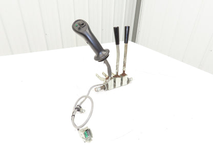 Landoll 072011-02 Mast Control 3 Lever Assembly W/Joystick Off LSC30 Forklift