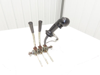 Landoll 072011-02 Mast Control 3 Lever Assembly W/Joystick Off LSC30 Forklift