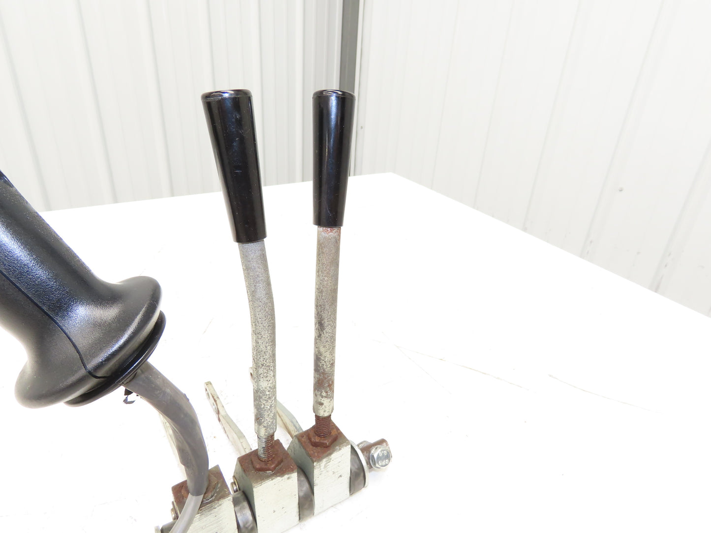 Landoll 072011-02 Mast Control 3 Lever Assembly W/Joystick Off LSC30 Forklift