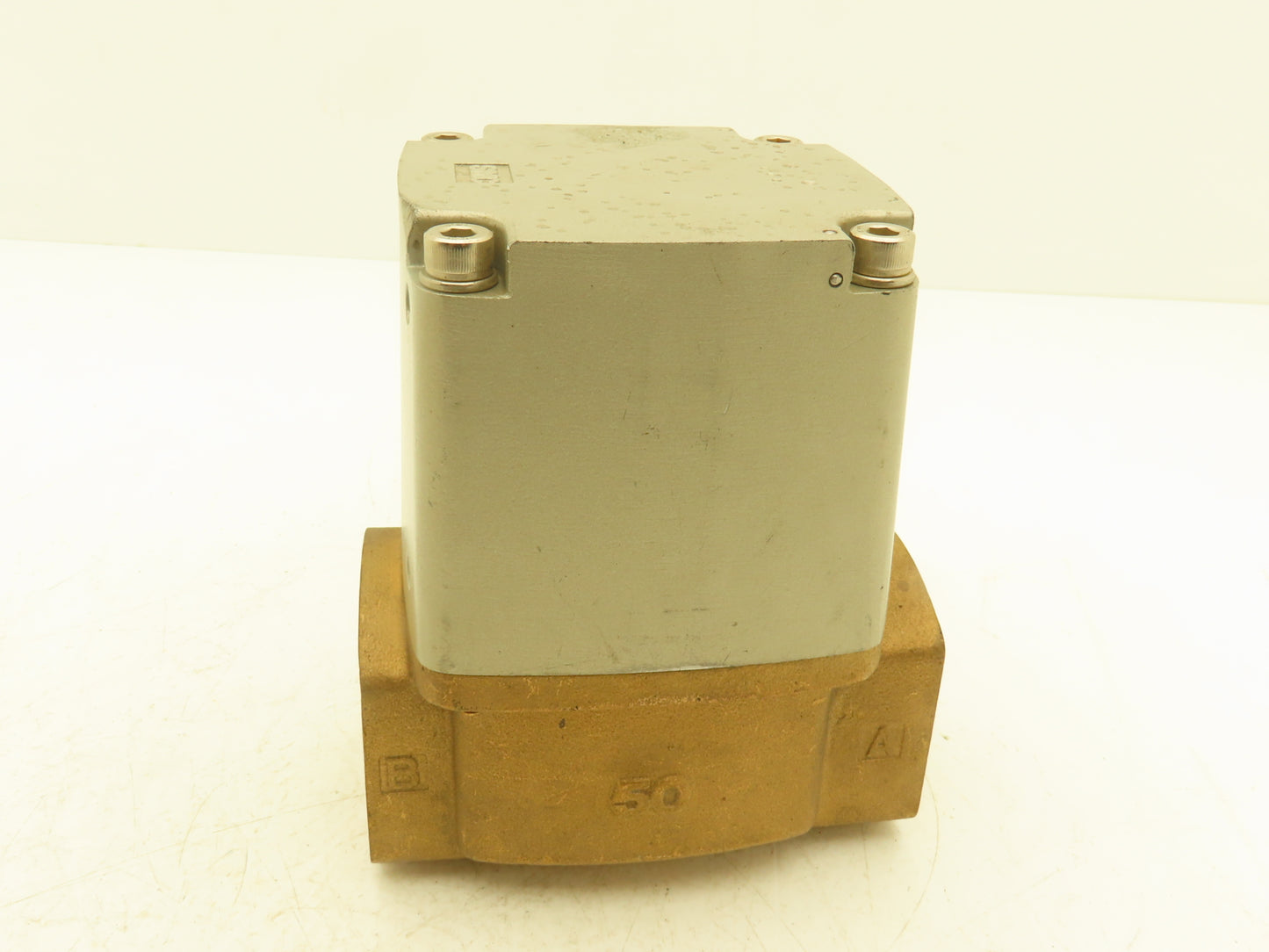 SMC VNB703A-50A 2" Pneumatic Air Piloted Process Flow Valve 2-Way Bronze 0-1MPa