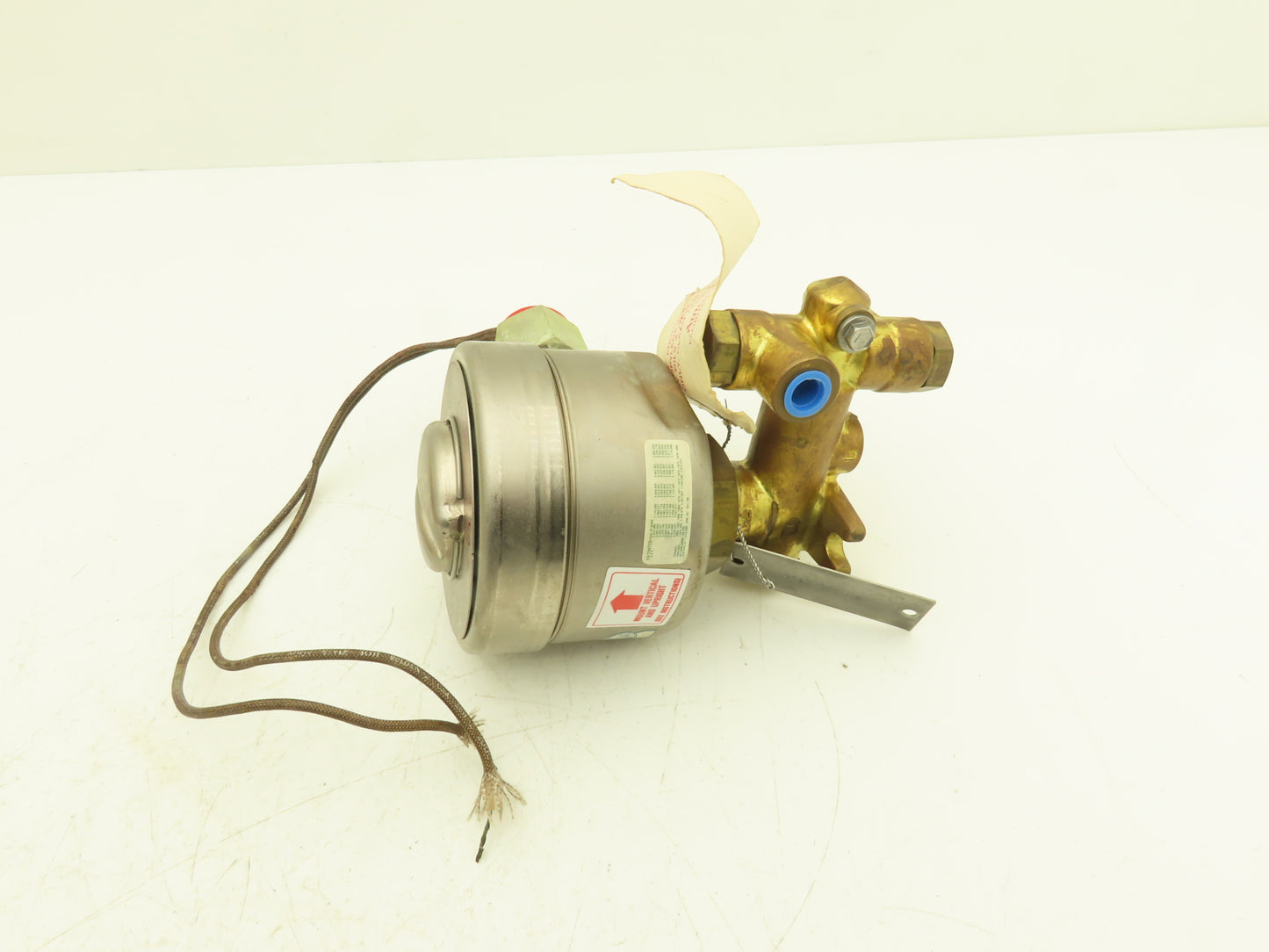 Asco Red Hat 206 381 3RF Pneumatic Brass Solenoid Valve 1/2"NPT 125VDC 150PSI