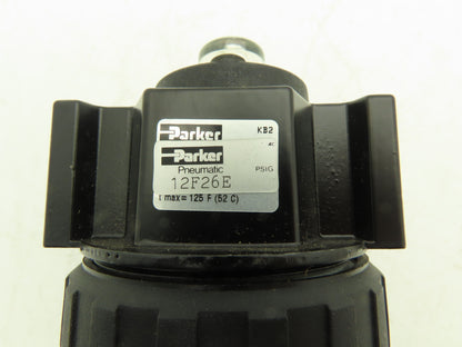 Parker 12F26E Pneumatic Air Line Lubricator 3/8" NPT