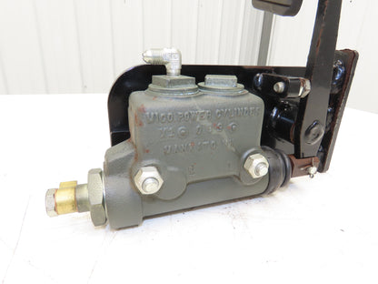 Landoll LSC30 Hydraulic Brake Pedal Master Cylinder Assembly Off LSC30 Forklift