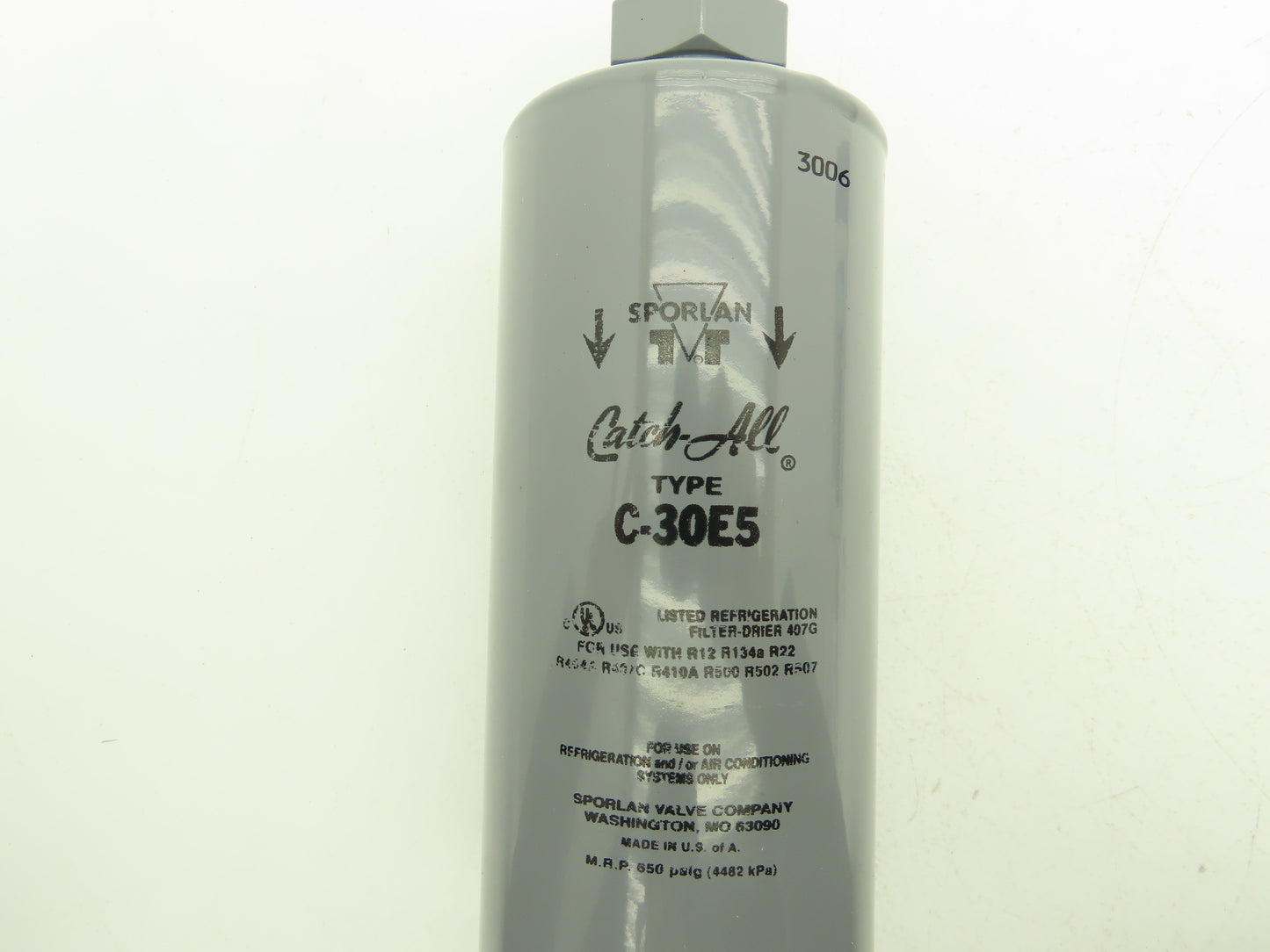 Sporlan Valve Company C-30E5 7/8" Rotolock Refrigeration Filter Drier 407G