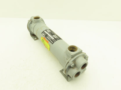 American Industrial AA-614-1.5-4-FP Shell & Tube Heat Exchanger 4-Pass 3/4x1"NPT