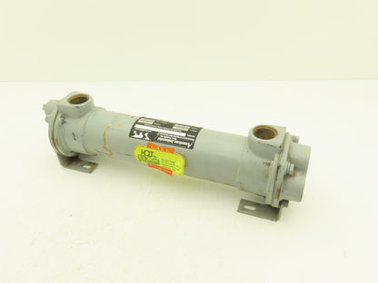 American Industrial AA-614-1.5-4-FP Shell & Tube Heat Exchanger 4-Pass 3/4x1"NPT