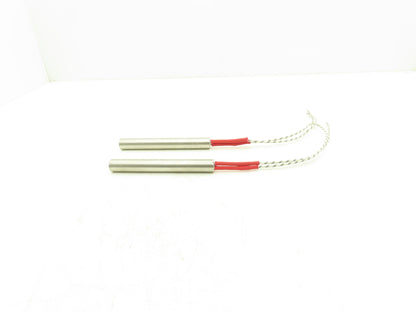 Watlow Type CR Firerod Steel Cartridge 6" Heater Rod 220V 2000W  Lot of 2