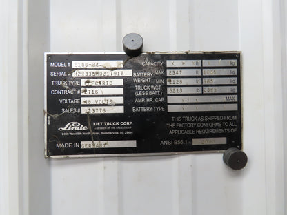 Linde 8022531 Electric Forklift Push Pull Switch E18C-02