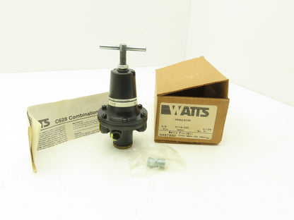 Watts FluidAir R119-06D/M2 Pneumatic Air Pressure Regulator 3/8" NPT 0-125 PSI