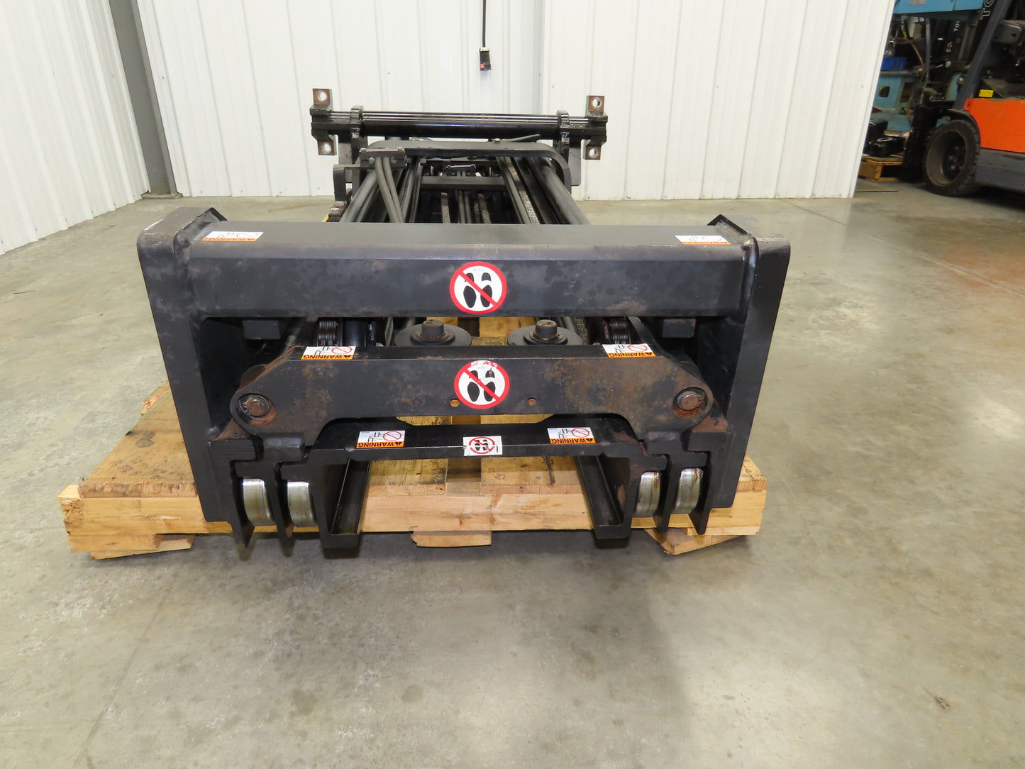 Landoll Mast 3-Stage Class 2 16X34" Carriage SideShift Off LSC30 Forklift