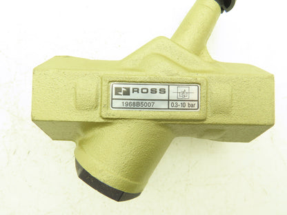 Ross 1968B5007 Pneumatic Air Flow Control Valve 3/4" NPT 0.3-10 Bar Lot of 2