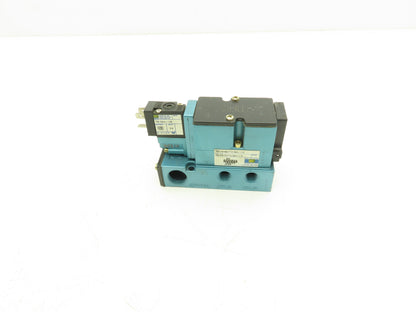 Mac 82A-AB-BAA-TM-DAAJ-1JM Pneumatic Air Solenoid Valve 4-Way 1/4"NPT 120VAC