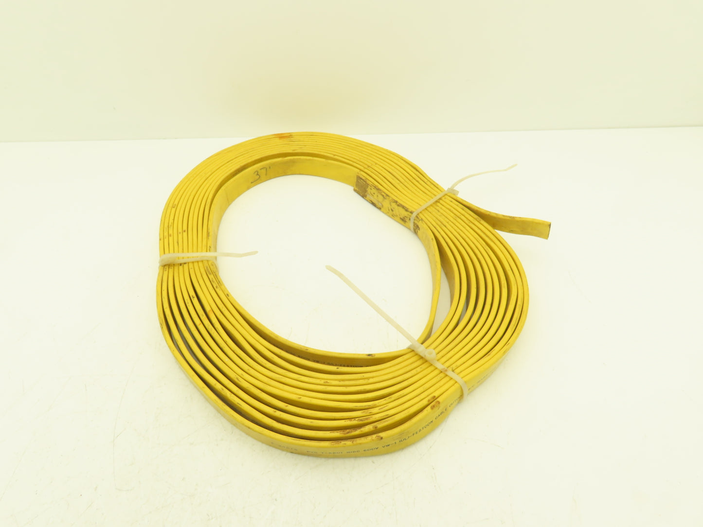 Festoon Cable Outdoor E-24573 Multi-Conductor Flat Cable 8 Wire 16AWG 600V 37'