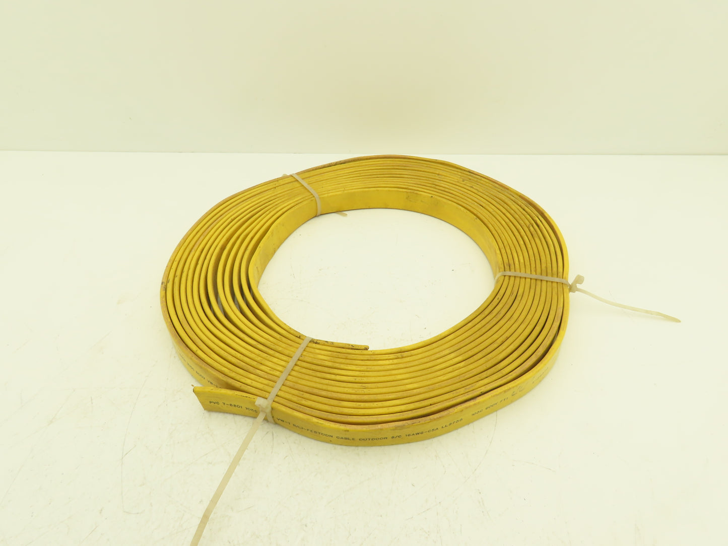 Festoon Cable Outdoor E-24573 Multi-Conductor Flat Cable 8 Wire 16AWG 600V 44'