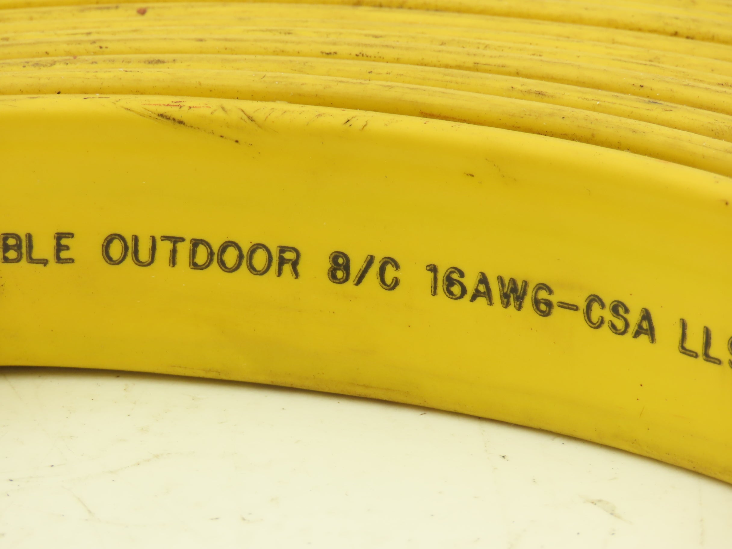 Festoon Cable Outdoor E-24573 Multi-Conductor Flat Cable 8 Wire 16AWG ...