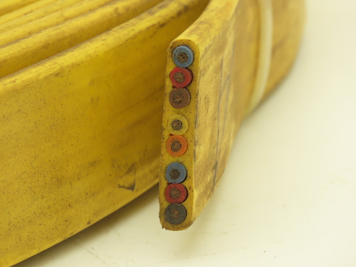 Festoon Cable Outdoor E-24573 Multi-Conductor Flat Cable 8 Wire 16AWG 600V 35'