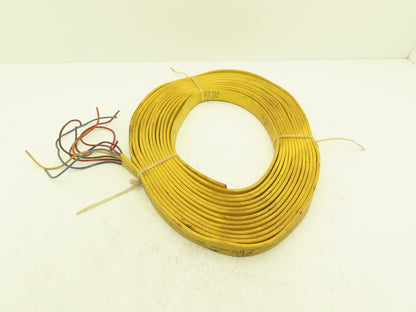 Festoon Cable Outdoor E-24573 Multi-Conductor Flat Cable 8 Wire 16AWG 600V 42'