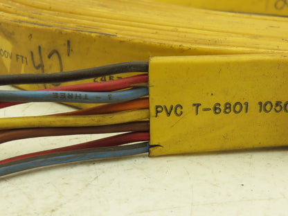 Festoon Cable Outdoor E-24573 Multi-Conductor Flat Cable 8 Wire 16AWG 600V 42'