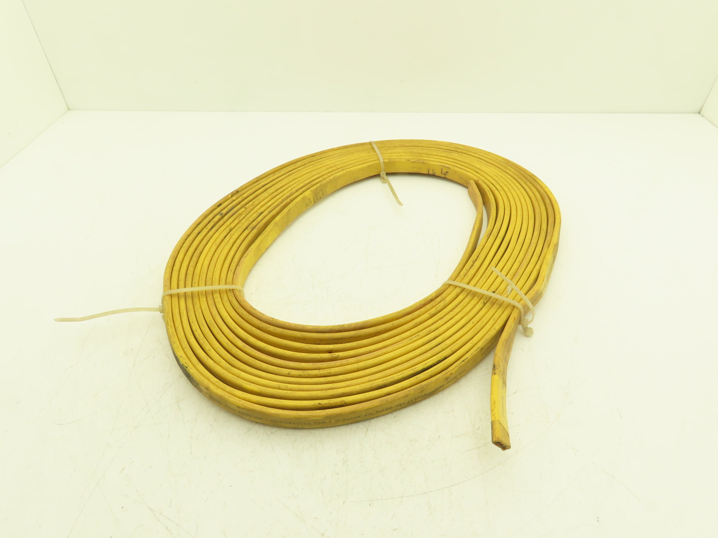 Festoon Cable Outdoor E-24573 Multi-Conductor Flat Cable 4 Wire 10AWG ...