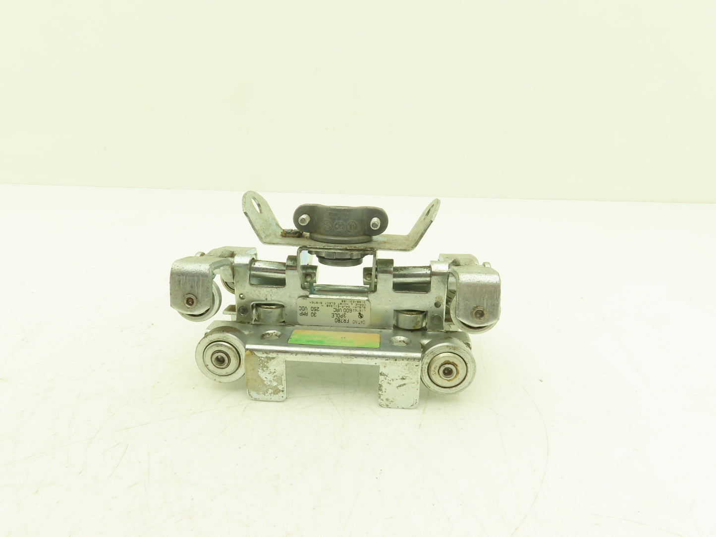 FeedRail FR780 Crane Busway Roller Trolley 3-Pole 30A 600V  *Incomplete*