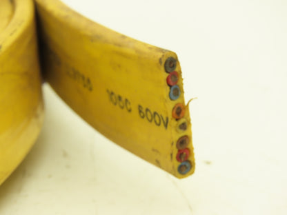 Festoon Cable Outdoor E-24573 Multi-Conductor Flat Cable 8 Wire 16AWG 600V 42'