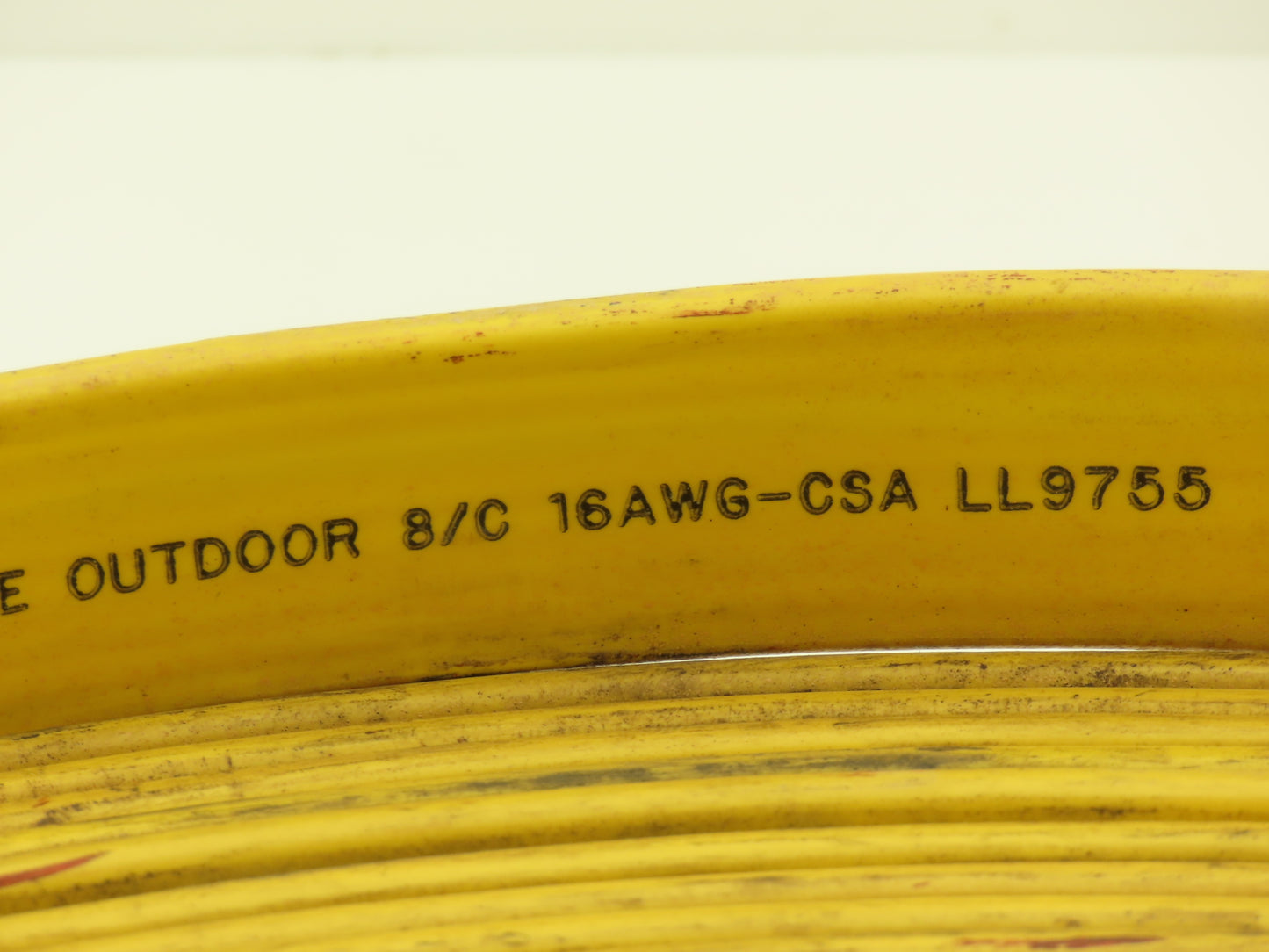 Festoon Cable Outdoor E-24573 Multi-Conductor Flat Cable 8 Wire 16AWG 600V 42'