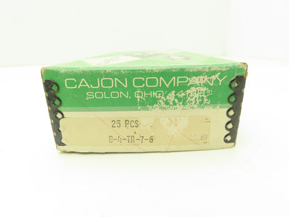 Cajon B4TA76 Swagelok Compression Fitting Adapter 1/4" Tube to 3/8"NPT Lot of 25