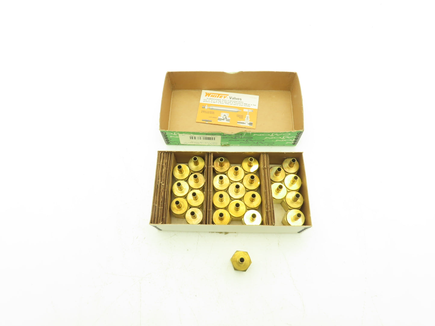 Cajon B4TA76 Swagelok Compression Fitting Adapter 1/4" Tube to 3/8"NPT Lot of 25