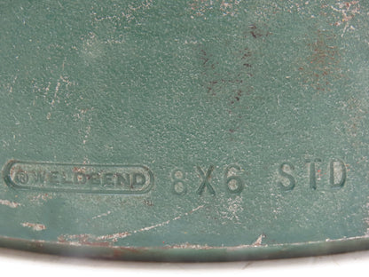 Weldbend 8"x 6" Concentric Reducer Pipe Fitting SCH 40 Steel STD WPB 090-080-060