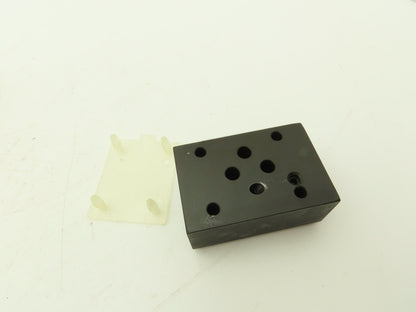 Parker HD0P01A06B2 Throttle Plate Accessory Used With Valve