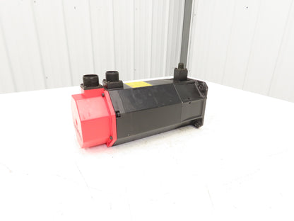 Fanuc A06B-0128-B175-R AC Servo Motor 114V 3PH 3000 RPM -Encoder A860-0360-T201
