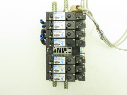 MAC MAConnect 8-Station Solenoid Valve Serial Manifold DeviceNet 24VDC 92B