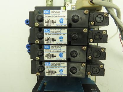MAC MAConnect 8-Station Solenoid Valve Serial Manifold DeviceNet 24VDC 92B