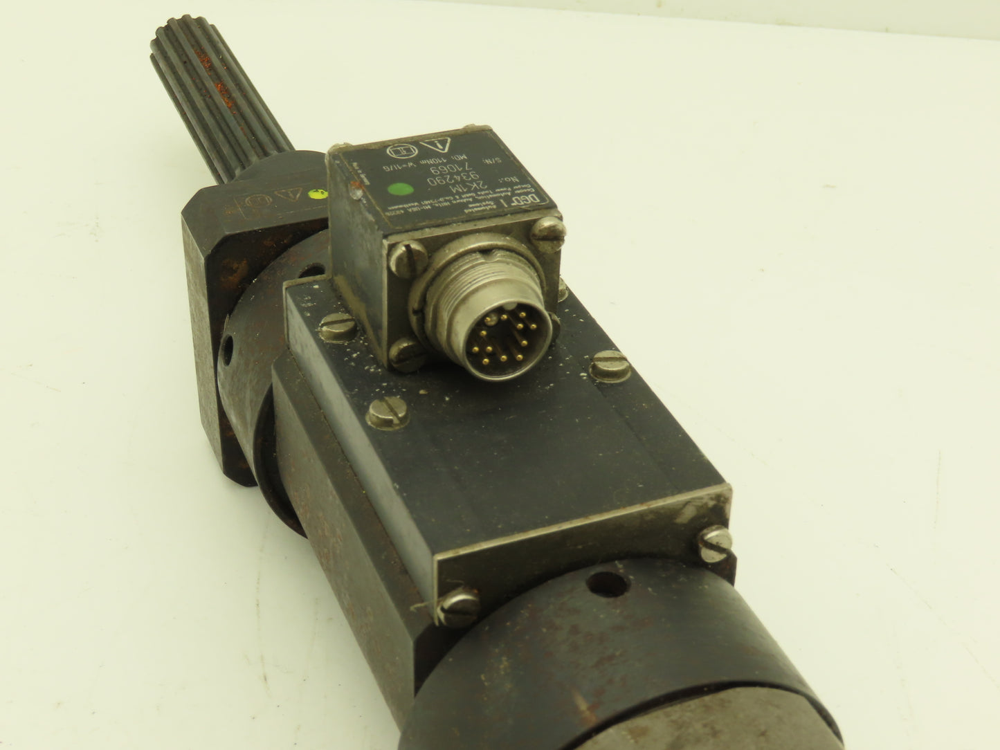 Gardner Denver 2 BB 933872 Servo Nutrunner Inline Tool w/Transducer Spline End
