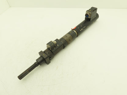 Gardner Denver 2 BB 933872 Servo Nutrunner Inline Tool w/Transducer Spline End