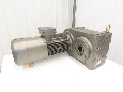 Sew Eurodrive FA97BDRL160M4BE20HR/TF/EG7S/AL Parallel Gearmotor 11.16 Ratio 3PH