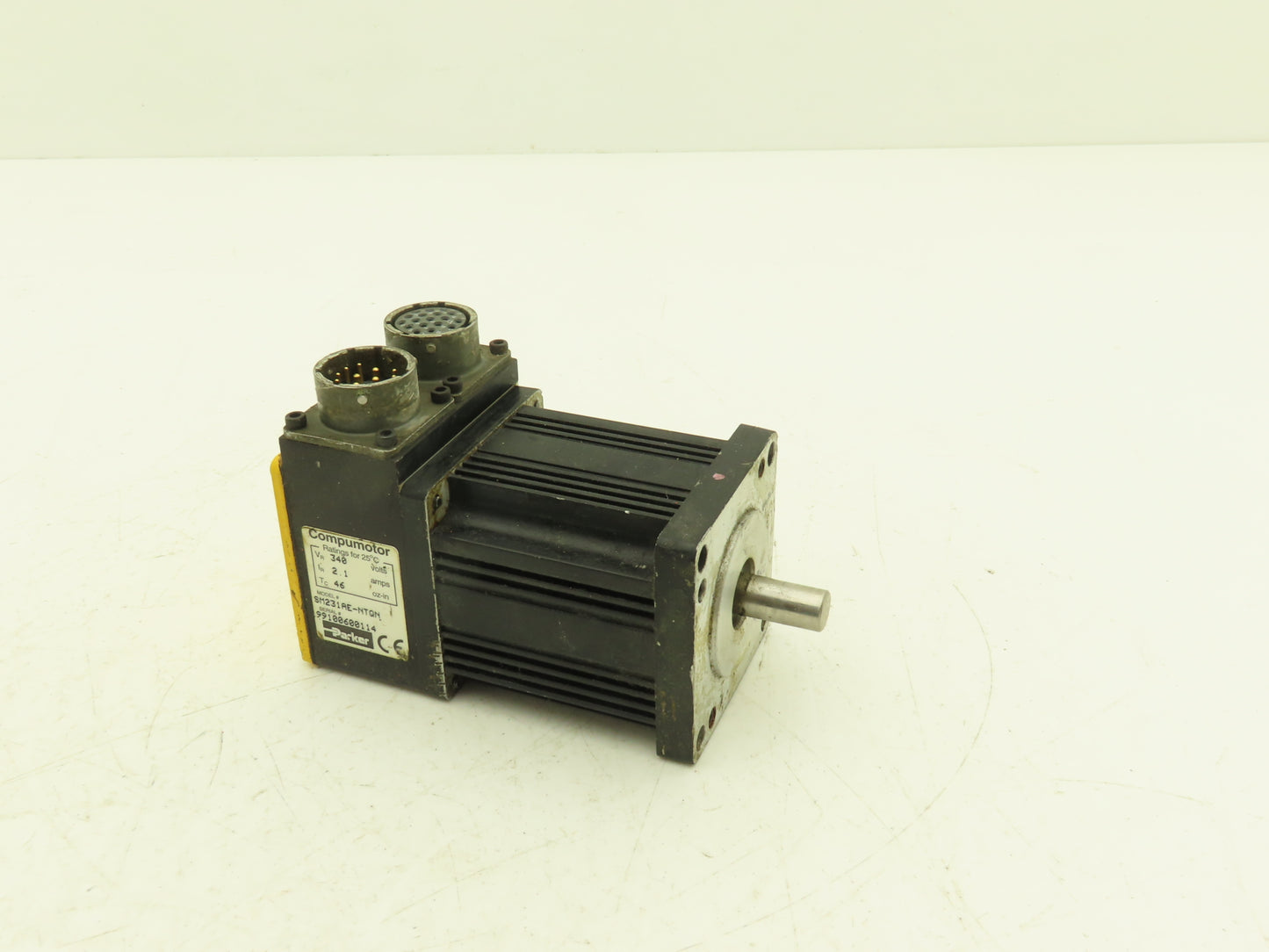 Parker SM231AE-NTQN SM231AE-NTQN Compumotor Servo Motor 340V 2.1A With  Encoder