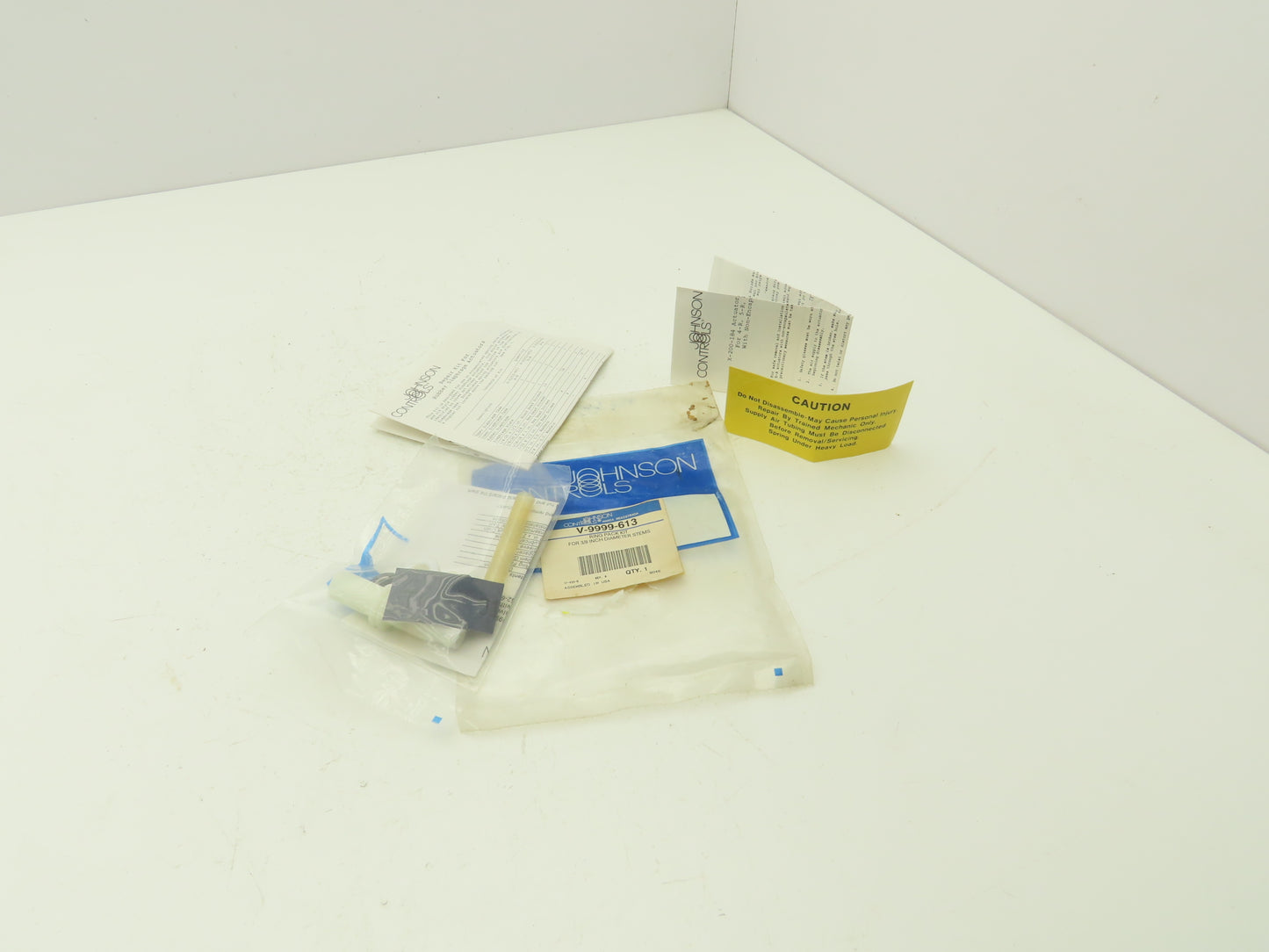 Johnson Controls V-9999-613 Packing Kit 3/8" Stem  2 Rings One Follower