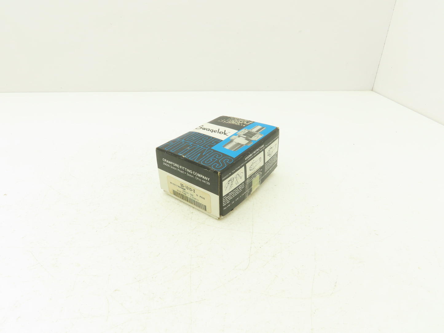 Swagelok SS-1010-3 Union Tee Fitting 5/8" Tube 316 Stainless Lot of 5